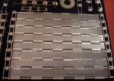SUS304 Steel Plate Furnace Conveyor Belt Acid Resistant Custom Design
