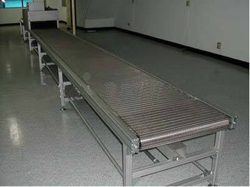 Transfer Plate Link Belt Metal Conveyor Belts Argon Welding High Hardness