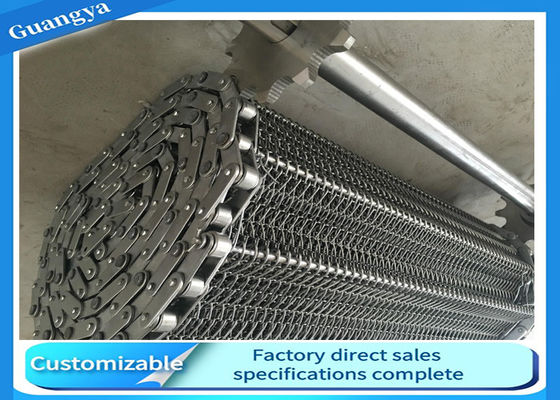 Baking Alkali Resisting Metal Conveyor Belts SS201 SS316L Wire Conveyor Belt