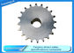 ISO9001 Forged Double Roller Chain Sprockets DIN C45 Steel