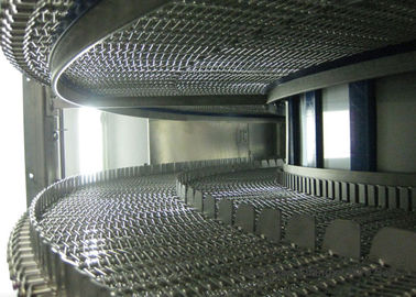 Stainless Steel Conveyor Belt For Food Industry , Food Processing Conveyors High Load