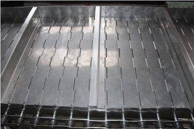 Chain Metal Food Conveyor Belt Plate Type Strong Tension Full Customzied