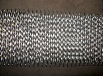 Universal Weave Metal Conveyor Belts Transmission Chain Edge Anti Corrosion