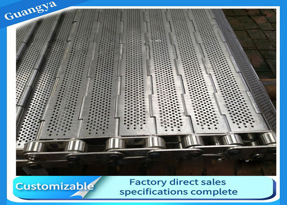 4000mm Width SS304 Knuckled Stainless Steel Chain Plate
