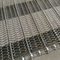 Wire Mesh Chain Food Conveyor Belt Argon Welding Strong Tension ISO9001