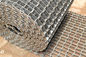 Heat Resistant Wire Mesh Belt Flexible Knuckled Selvedge For Food Processing