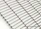 Flat Flex Wire Metal Conveyor Belts Loop Edge For Cleaning Machinery