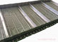 Baffle Mesh Stainless Steel Conveyor Chain Belt High Allowable Belt Tension