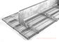 Heavy Duty Flex Wire Mesh Conveyor Belt Eye Shape Heat Resistant For Cooling