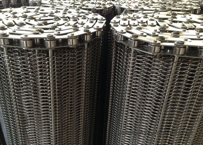 Electric Furnace Ss Metal Mesh Belt Anti Friction Custom Design Energy ...